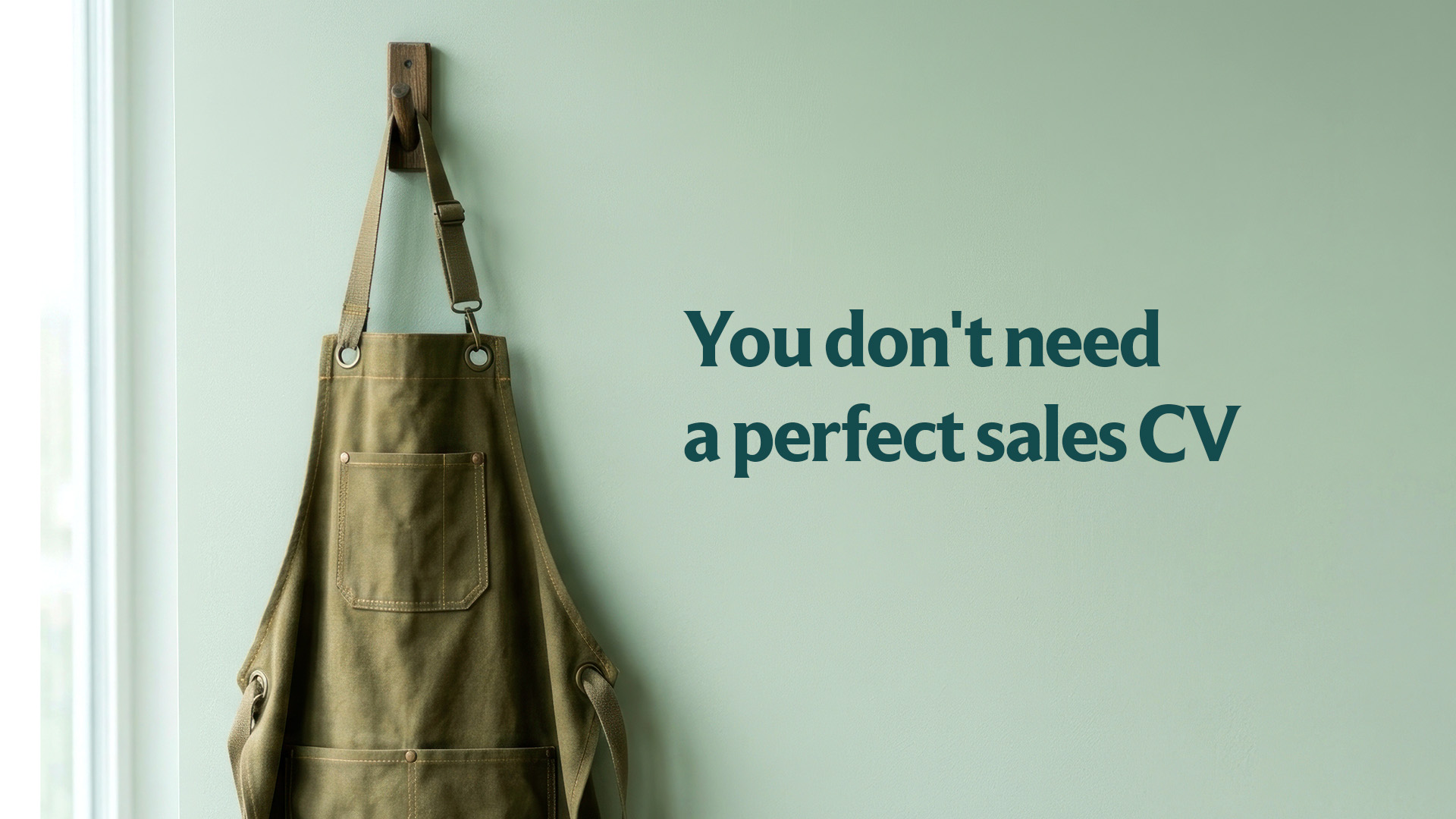 Getting Into Sales Is Easier Than You Think. And Harder.